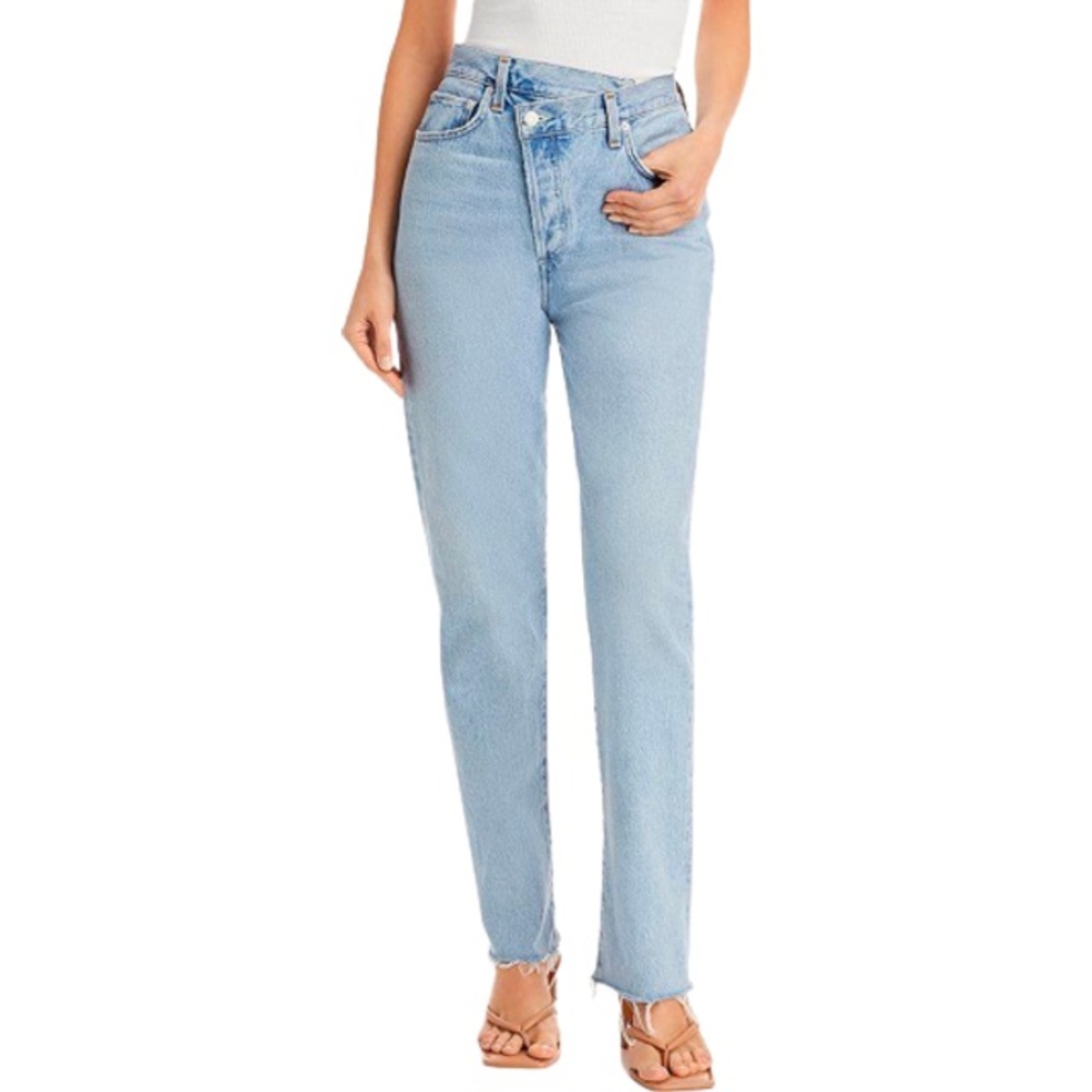 AGOLDE Cross Cross Straight Leg Jean